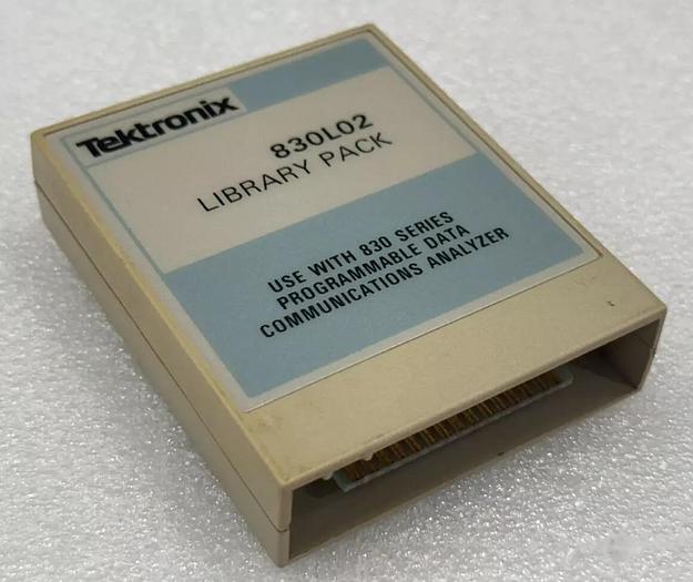 Used Tektronix 830L02 Library ROM Pack for Tek 830 *Guaranteed*