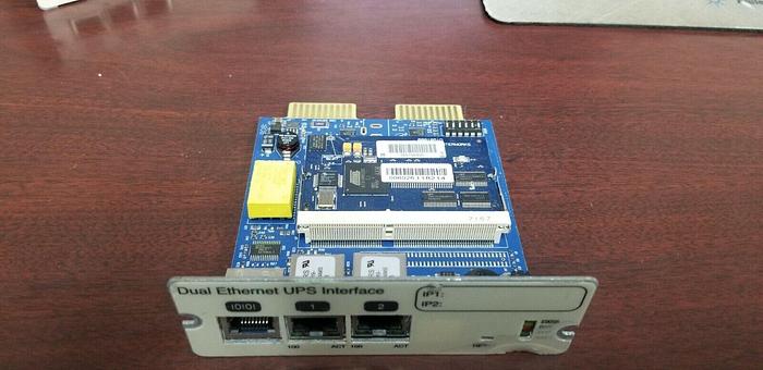 Used NCR 103005020-151 Dual Ethernet UPS Interface