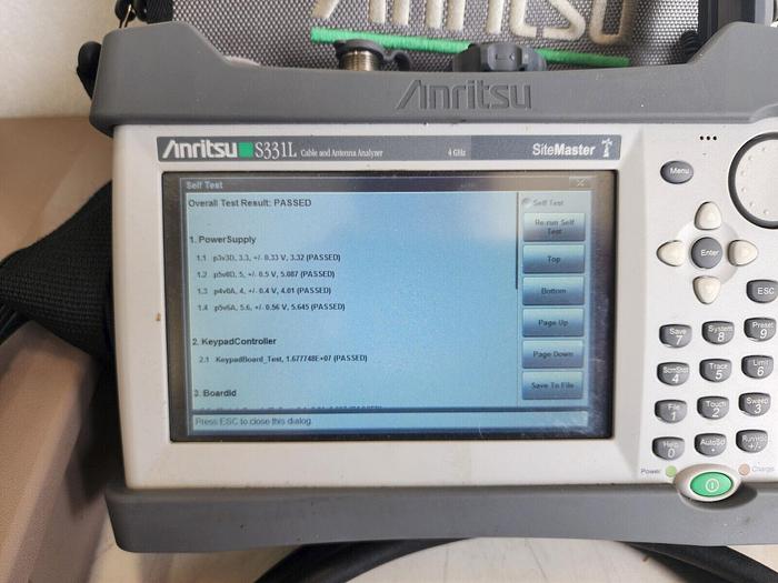 Used Anritsu S331L SiteMaster 4GHz Cable and Antenna Analyzer Unit #4