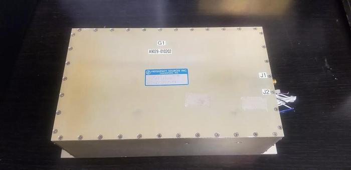 Used Frequency Sources Model FS-9068-1 Digital Tuned Oscillator