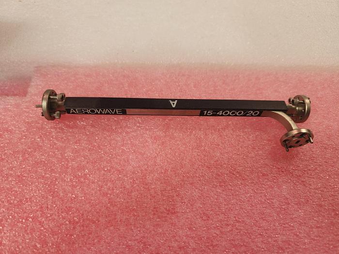 Used Aerowave 15-4000/20 WR15 20dB 50-75GHz Waveguide Directional Coupler Unit #1