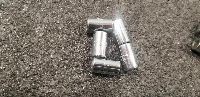 Used PROTO 1/4" Drive 11/32" 6 point Sockets Lot of 5 Set #2