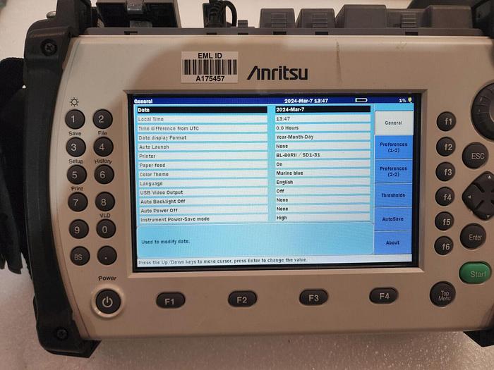 Used Anritsu MT9083A2 Access Master OTDR with Power Meter