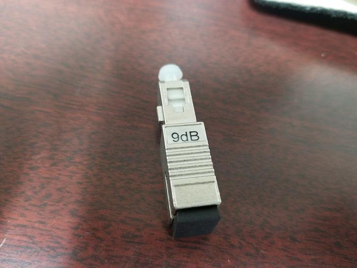 9dB Fixed Optical Attenuator SC/UPC,SM NEW!