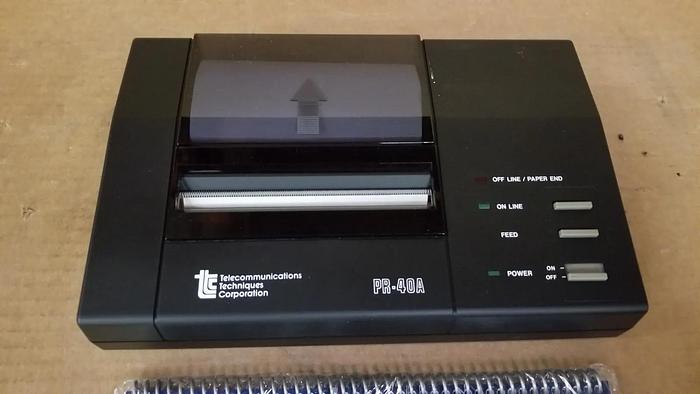 Used TTC/Acterna PR-40A Printer with Instruction Manual