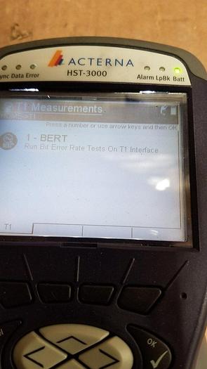 Used JDSU/Acterna/VIAVI HST-3000 with SIM T1 Module Unit #5