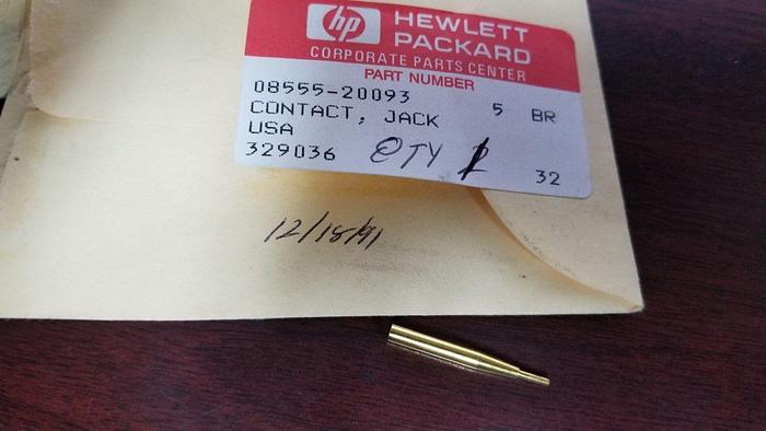 HP 08555-20093 Contact Jack NEW!