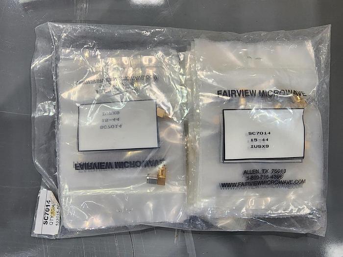 Fairview Microwave SC7014 RA SMA-M Solder/Non Solder Connector Lot of 50 NEW!