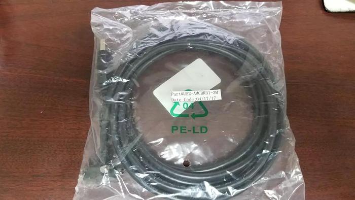 US2-AMC-BR3I-3M USB 3.0 Mini B R/A to A Male, Locking 3 Meter ROHS NEW!