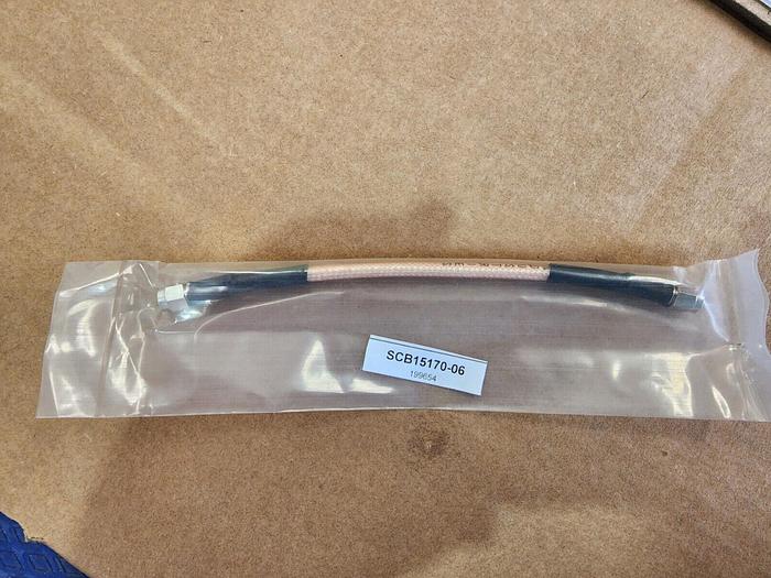 Fairview Microwave SCB15170-06 SMA Male to SMA Male Cable 6 inches NEW!
