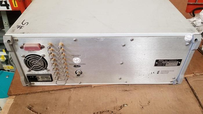 Used RDL IMD-801D-03A Intermodulation Distortion Simulator Good! #5