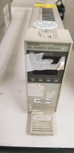Used HP/Agilent 66104A DC Power Module 0-60V/2.5A Unit #10