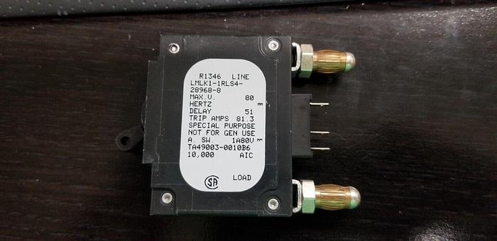 Airpax LMLK1-1RLS4-28968-8 Circuit Breaker NEW!