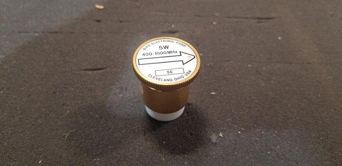 Used BIRD 5E 5W 400-1000MHz Wattmeter Element