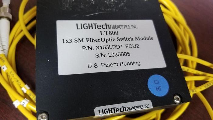 Used LIGHTech LT800 SM Fiberoptic Switch Module