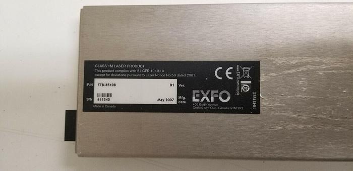 Used EXFO FTB-8510B Ethernet Test Module #4