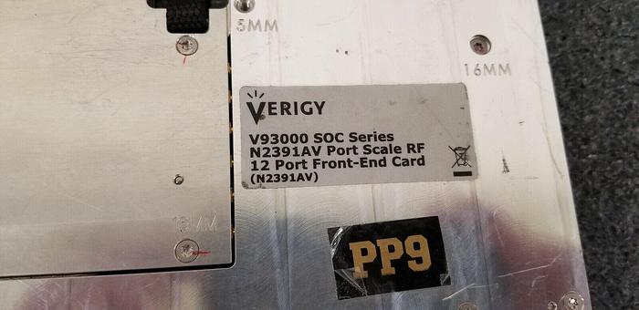 Used Agilent/Verigy N2391AV Port Scale RF 12 Port Front End Card READ!!