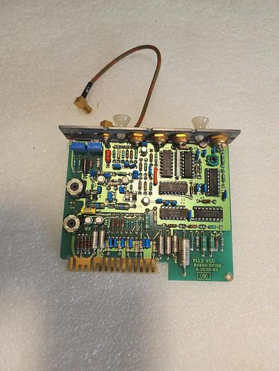 Used HP/Agilent 85660-60168 Spectrum Analyzer RF Section Board Assembly