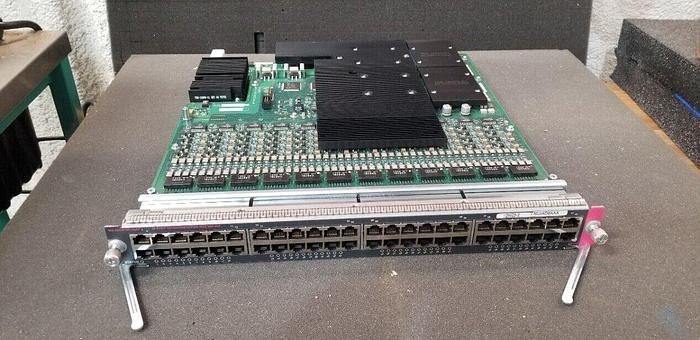 Used CISCO WS-X6548-GE-48AF  CNUIAD8AAA