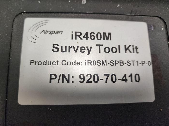 Used AirSpan iR460 Survey Tool Kit+SFW and ACC Triple Band B25,B26,B41 Kit #2
