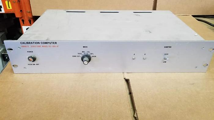 Used Unholtz Dickie CC-350-4T Calibration Computer