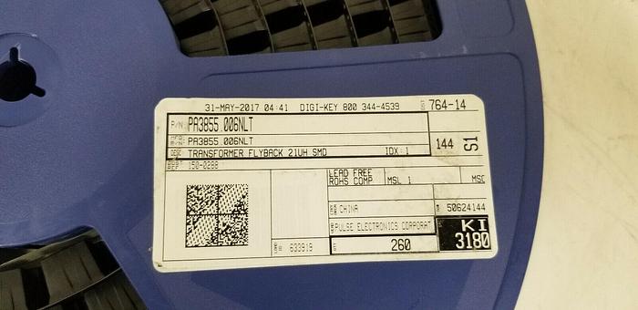 Pulse Electronics PA3855.006NLT 2015DC 130 Pieces Factory Sealed!