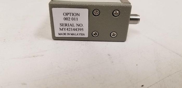 Used Agilent 8495G 70dB Attenuator Options 002,011