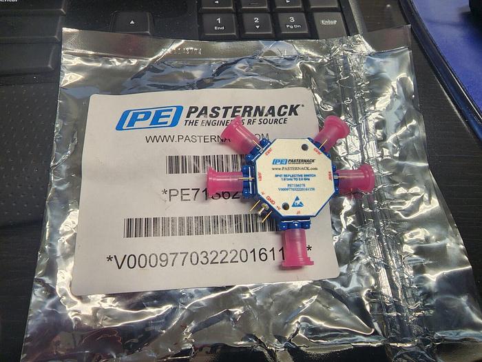 Pasternack PE71S6278 SP4T Reflective 1.0-2.0GHz Switch NEW!!