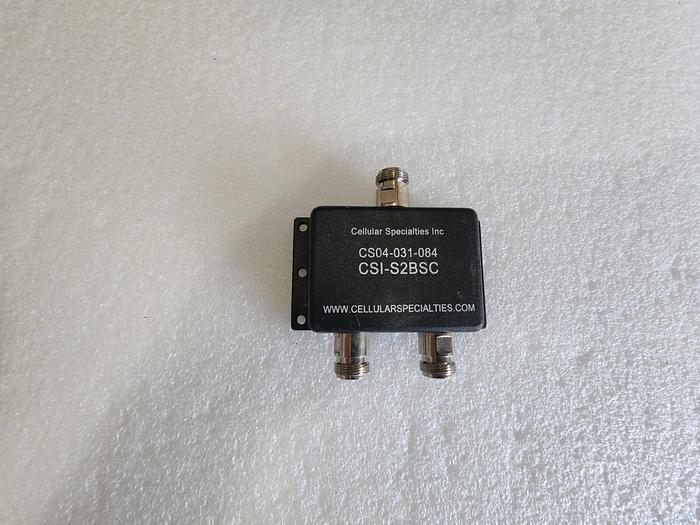Used Cellular Specialties CSI-S2BSC Splitter/Combiner