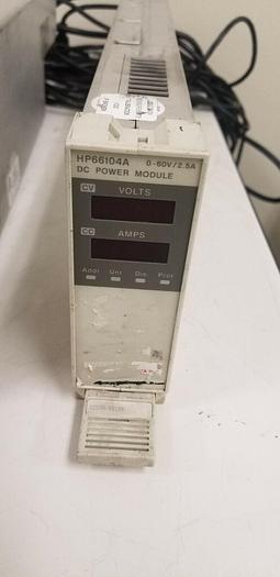 Used HP/Agilent 66104A DC Power Module 0-60V/2.5A Unit #8