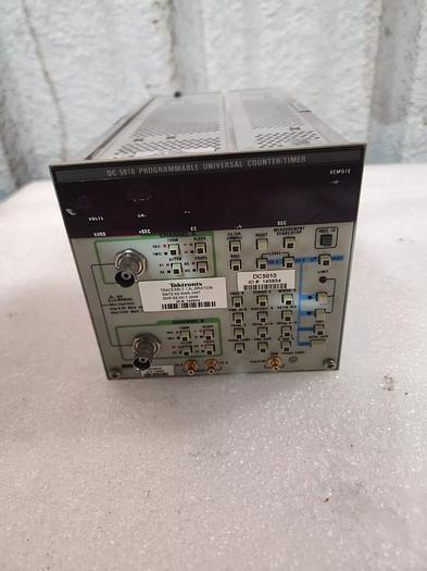 Used Tektronix DC5010 Programmable Universal Counter/Timer Unit #C