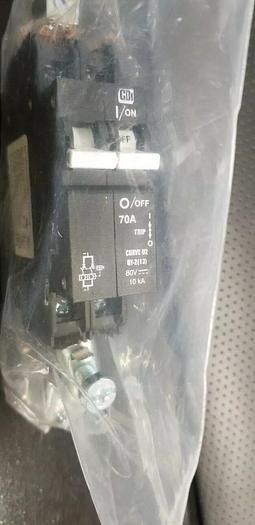 CBI QY28U2070B0ZT 70 Amp 80V Circuit Breaker NEW!!