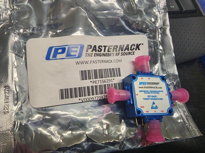 Pasternack PE71S6291 Absorbtive Transfer Switch 12.0-18.0GHz NEW!!