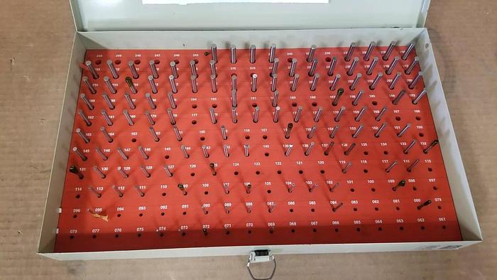 Used Vermont Gage .061/.250 PLUS Pin Gage Set