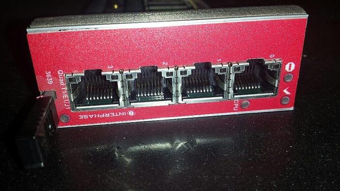 Used Interphase iSPAN 3639 Quad T1/E1/J1