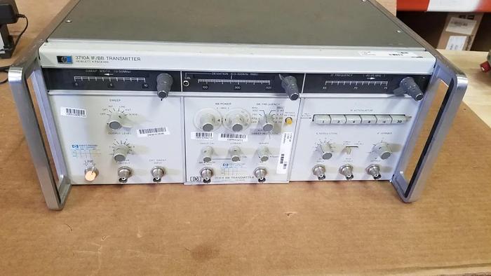 Used HP 3710A IF/BB XMTR with 3716A BB XMTR Module Powers UP!