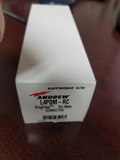 Andrew L4PDM-RC RingFlare DIN Male Connector NEW!