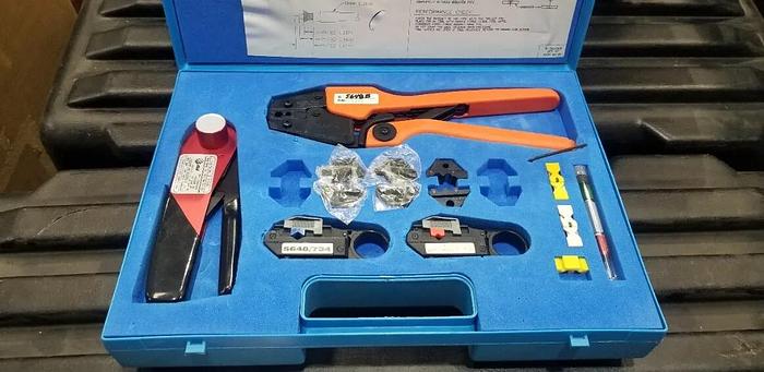 Used LUCENT R-5648B BNC/COAX Connector Installation Tool Kit #5