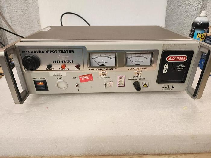 Used ROD-L M100AVS5 Hypot Tester Unit #2