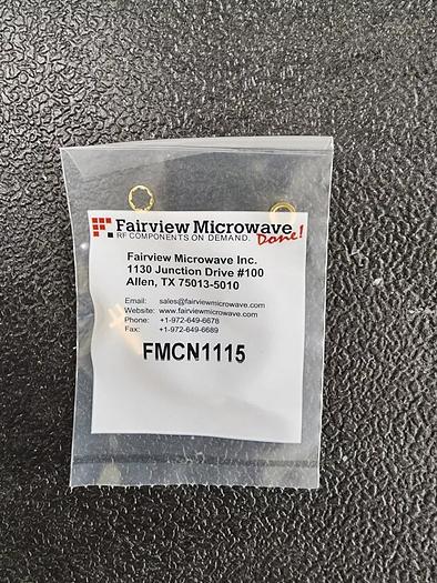 Fairview Microwave FMCN1115 75 Ohm 1.0/2.3 Jack Bulkhead Solder On NEW!