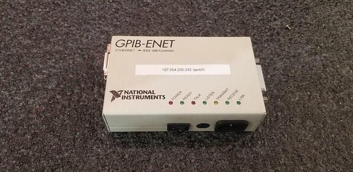 Used National Instruments GPIB-ENET Controller