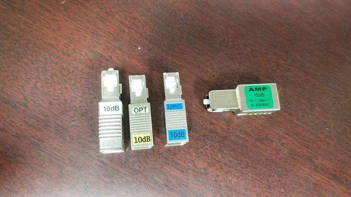 Used Fiber Optic Attenuators Lot of 4