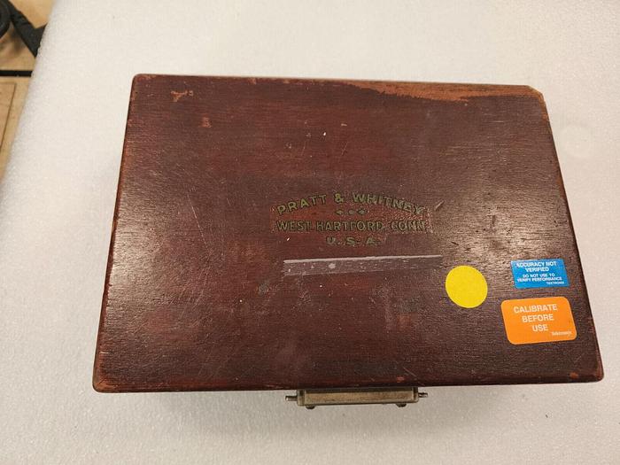Used Pratt & Whitney Inspection Gages