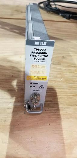 Used ILX Lightwave 79800D Precision Fiber Optic Source Unit #3 READ!