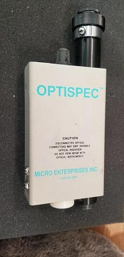 Used Micro Enterprises OPTISPEC FM1108 Fiber Microscope Unit #5