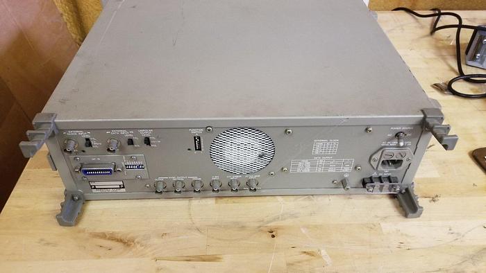 Used Anritsu ME3401A Digital Transmission Analyzer powers UP!