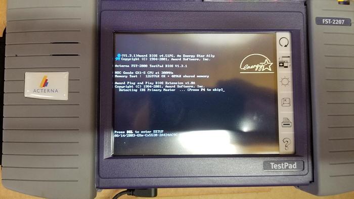 Used TTC/Acterna Test Pad FST-2207