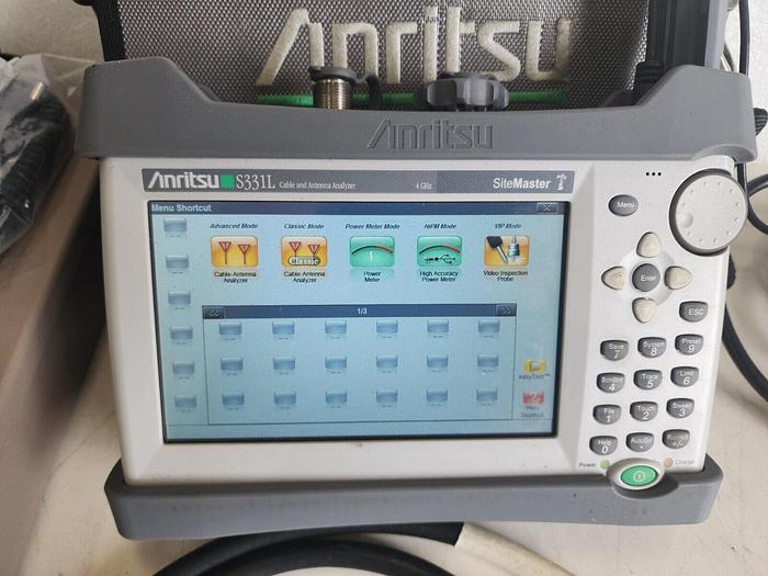 Used Anritsu S331L SiteMaster 4GHz Cable and Antenna Analyzer