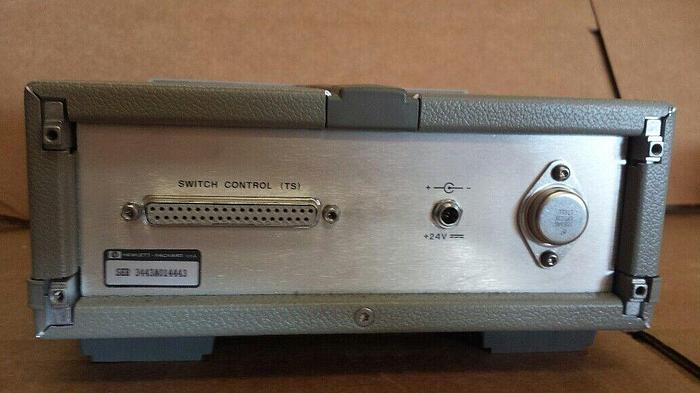 Used HP 83202A Option K02 Switch Matrix