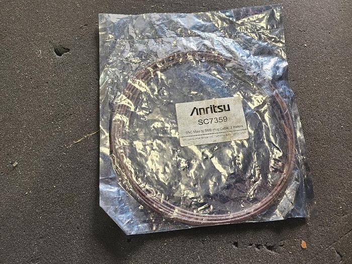 Anritsu SC7359 BNC Male to SMB Plug Cable 3 Meter Unit #3 NEW!
